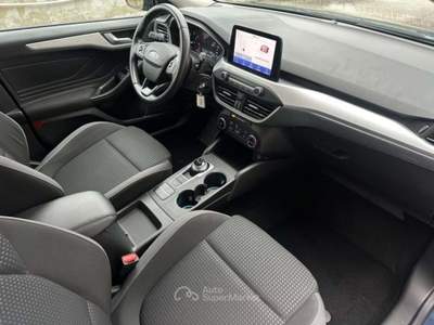 Ford Focus 1.5 EcoBlue 120 CV automatico SW Co-Pilot Business Blu/Azzurro usata Roma