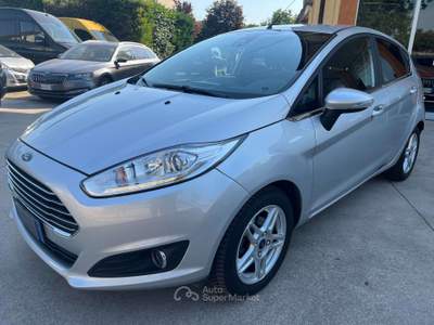 Ford Fiesta Fiesta VI 2013 5p 1.5 tdci Titanium 75cv Argento usata Trevenzuolo