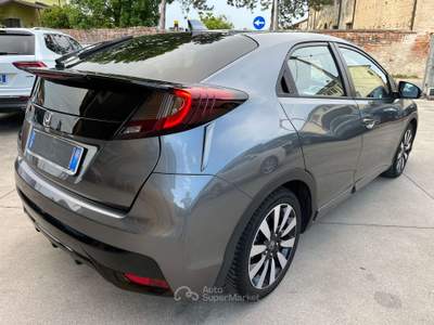 Honda Civic 1.6 Elegance Navi Adas UNICO PROPRIETARIO! Grigio usata Trevenzuolo