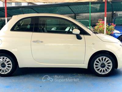 Fiat 500 1.2 BENZINA LOUNGE SOLI 25MILA KM EURO 6 Bianco usata Moncalieri