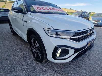 Volkswagen T-Roc 2.0 TDI SCR 150 CV DSG R-Line Plus Bianco usata Fossombrone