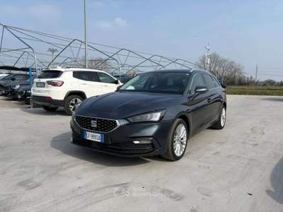 Seat Leon Sportstourer 2.0 tdi Xcellence 150cv dsg - GF989SA Grigio usata Basiliano