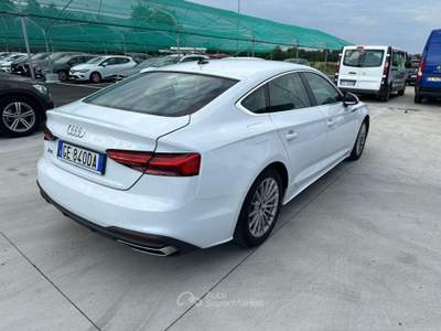 Audi A5 Sportback 40 2.0 tdi mhev Business 204cv - GE840DA Bianco usata Basiliano