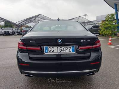 BMW Serie 5 540d LCI 540d mhev 48V xdrive Luxury auto - GG154PZ Nero usata Basiliano