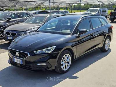Seat Leon Leon IV 2020 Sportstourer 2.0 tdi Business 150cv d Nero usata Basiliano