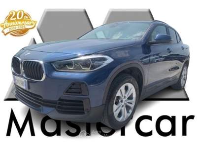 BMW X2 X2 xdrive18d Business X auto - GM076NT Blu/Azzurro usata Basiliano
