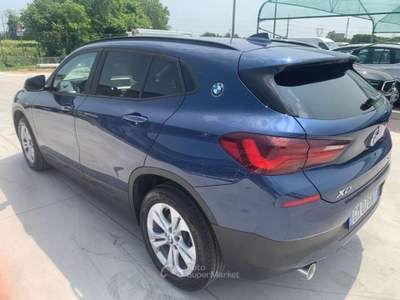 BMW X2 X2 xdrive18d Business X auto - GM076NT Blu/Azzurro usata Basiliano