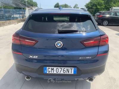 BMW X2 X2 xdrive18d Business X auto - GM076NT Blu/Azzurro usata Basiliano