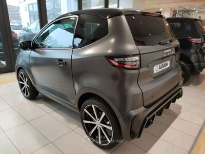 Aixam City GTO Automatic Pelle Alcantara CarPlay Camera Grigio usata Firenze
