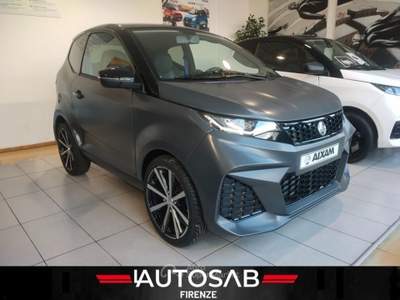 Aixam City GTO Automatic Pelle Alcantara CarPlay Camera Grigio usata Firenze