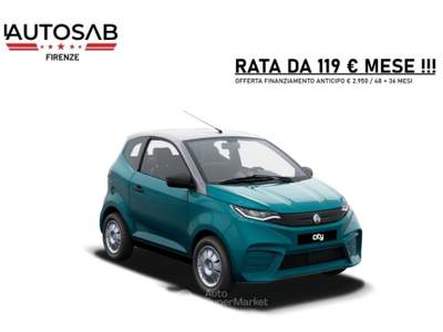 Aixam City Pack Elettrica - Finanziamento 48 Mesi + 36 Mesi Grigio usata Firenze