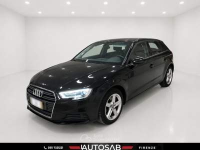 Audi A3 SPB 30 1.6 TDI Clima Aut. Navi Park Aziendale Nero usata Firenze