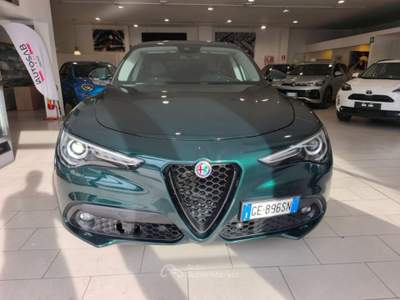 Alfa Romeo Stelvio 2.2 d Q4 190 CV AT8 Navi Sprint Verde usata Firenze