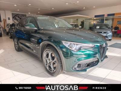Alfa Romeo Stelvio 2.2 d Q4 190 CV AT8 Navi Sprint Verde usata Firenze