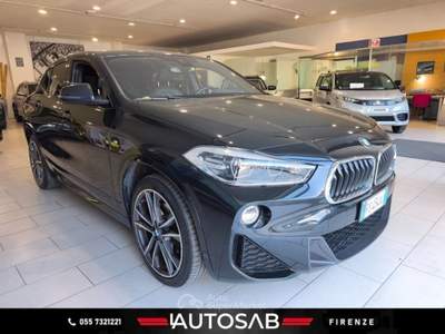 BMW X2 18d M Sport sDrive Automatic Pelle Navi Nero usata Firenze