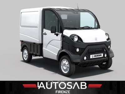 Aixam E-Truck Furgone Electric ZTL Free Guidabile Patente AM Bianco usata Firenze