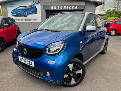 Smart ForFour Prime 1.0 70CV STRAFULL*AUTOMATICA*CABRIO*UNICOPRO Blu/Azzurro usata Roma