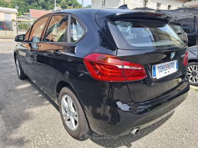 BMW Serie 2 Active Tourer 216d d Active Tourer Luxury UNICO PROPRIETARIO Nero usata Varallo