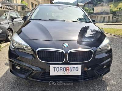 BMW Serie 2 Active Tourer 216d d Active Tourer Luxury UNICO PROPRIETARIO Nero usata Varallo