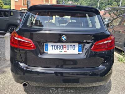 BMW Serie 2 Active Tourer 216d d Active Tourer Luxury UNICO PROPRIETARIO Nero usata Varallo