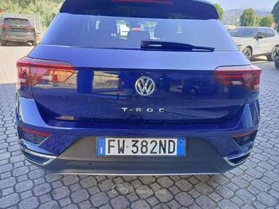 Volkswagen T-Roc I 2017 1.5 TSI ACT Advanced DSG Blu/Azzurro usata Empoli