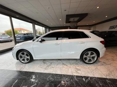 Audi A3 SPORTBACK 30 TDI S-TRONIC ADVANCED 116CV PROMO Bianco usata Noventa Vicentina