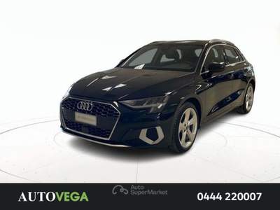 Audi A3 sportback 35 2.0 tdi business advanced s-tronic Nero usata Vicenza