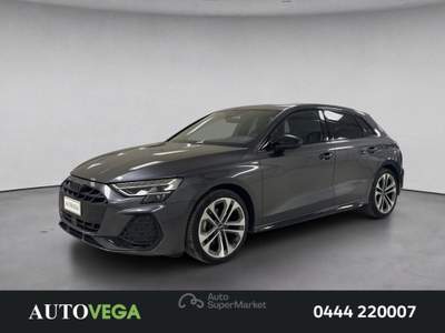 Audi A3 sportback 2.0 tdi s line edition 150cv s-tronic Grigio usata Vicenza