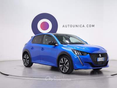 Peugeot 208 PURETECH 130 STOP&START EAT8 5 PORTE GT LINE Blu/Azzurro usata Brescia