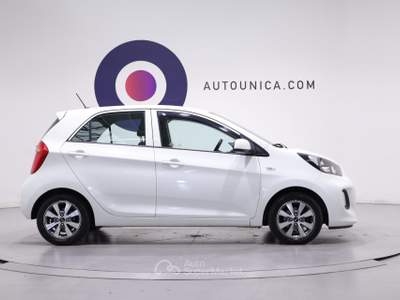 Kia Picanto 1.0 12V 5 PORTE GLAM NEOPATENTATI Bianco usata Brescia