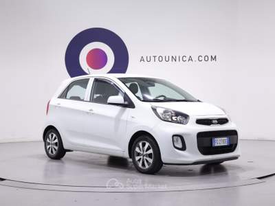 Kia Picanto 1.0 12V 5 PORTE GLAM NEOPATENTATI Bianco usata Brescia