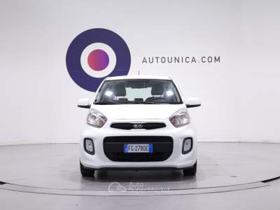 Kia Picanto 1.0 12V 5 PORTE GLAM NEOPATENTATI Bianco usata Brescia
