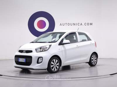 Kia Picanto 1.0 12V 5 PORTE GLAM NEOPATENTATI Bianco usata Brescia