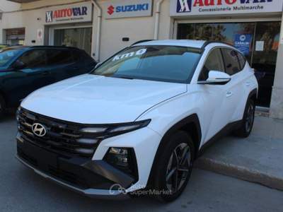 Hyundai Tucson 1.6 CRDI 48V DCT Business -KM0 Bianco usata Trapani