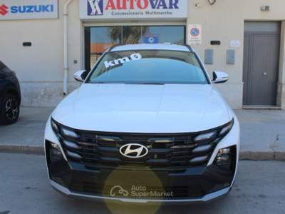 Hyundai Tucson 1.6 CRDI 48V DCT Business -KM0 Bianco usata Trapani