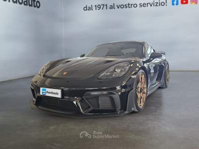 Porsche 718 Cayman 4.0 GT4 RS Weissach Nero usata Castagnaro