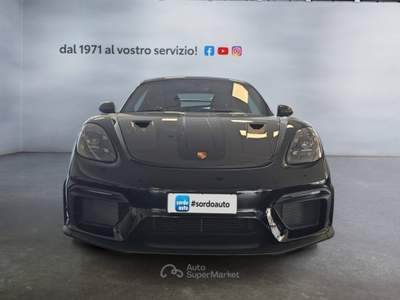 Porsche 718 Cayman 4.0 GT4 RS Weissach Nero usata Castagnaro