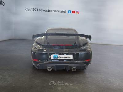 Porsche 718 Cayman 4.0 GT4 RS Weissach Nero usata Castagnaro