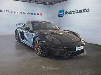 Porsche 718 Cayman 4.0 GT4 RS Weissach Nero usata Castagnaro
