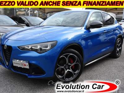 Alfa Romeo Stelvio 2.2 Turbodiesel 210 CV AT8 Q4 Veloce *BLU MISANO* Blu/Azzurro usata Roma