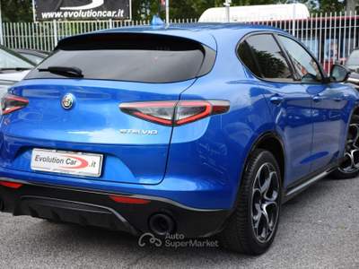 Alfa Romeo Stelvio 2.2 Turbodiesel 210 CV AT8 Q4 Veloce *BLU MISANO* Blu/Azzurro usata Roma