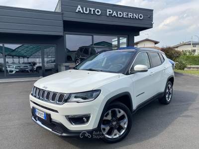 Jeep Compass 2.0 mjt Limited 4wd 140cv my19 Bianco usata Paderno Franciacorta