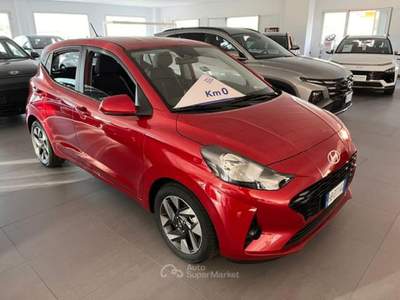 Hyundai i10 1.0 MPI Connectline Rosso usata Montecrestese