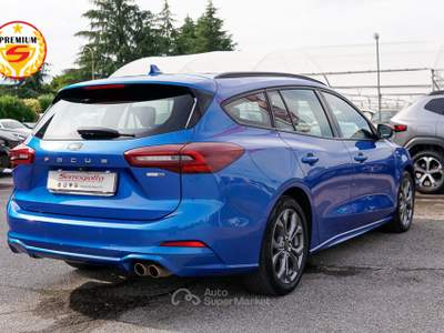 Ford Focus 125cv Mild Hybrid ST-Line KM 48.000 - ACC - NAVI Blu/Azzurro usata Caerano di San Marco