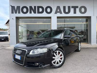 Audi A4 170CV 16V TDI F.AP. Avant S Line Nero usata Rovigo Audi A4 170CV 16V TDI F.AP. Avant S Line Nero usata Rovigo