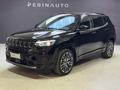 Jeep Compass 1.5 turbo t4 mhev Summit 2wd 130cv dct Nero usata Bassano del Grappa