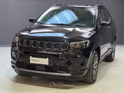 Jeep Compass 1.5 turbo t4 mhev Summit 2wd 130cv dct Nero usata Bassano del Grappa