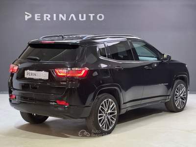 Jeep Compass 1.5 turbo t4 mhev Summit 2wd 130cv dct Nero usata Bassano del Grappa