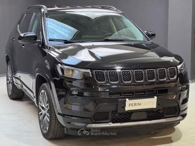 Jeep Compass 1.5 turbo t4 mhev Summit 2wd 130cv dct Nero usata Bassano del Grappa