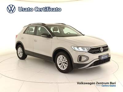 Volkswagen T-Roc 1.0 tsi life 110cv Nero usata Bari